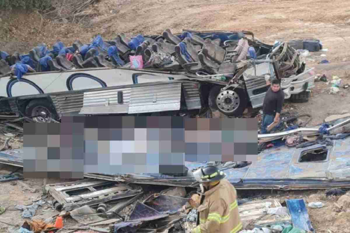 bus burrone 15 morti