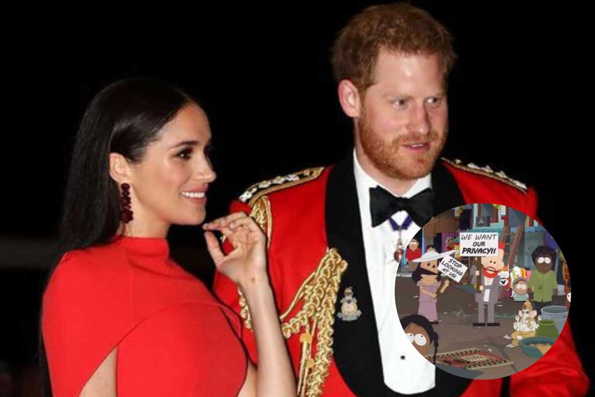 Harry e Meghan primo piano