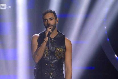 Mezzo busto Marco Mengoni